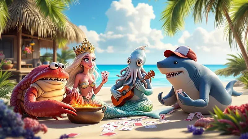 Suasana permainan arcade ikan pada layar mobile VIOS4D