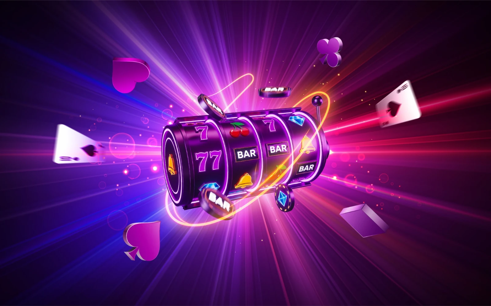 Antarmuka permainan slot mobile dengan reel dan kontrol yang mudah dibaca