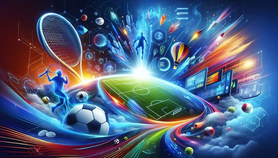 Layar mobile dengan konteks pertandingan olahraga VIOS4D