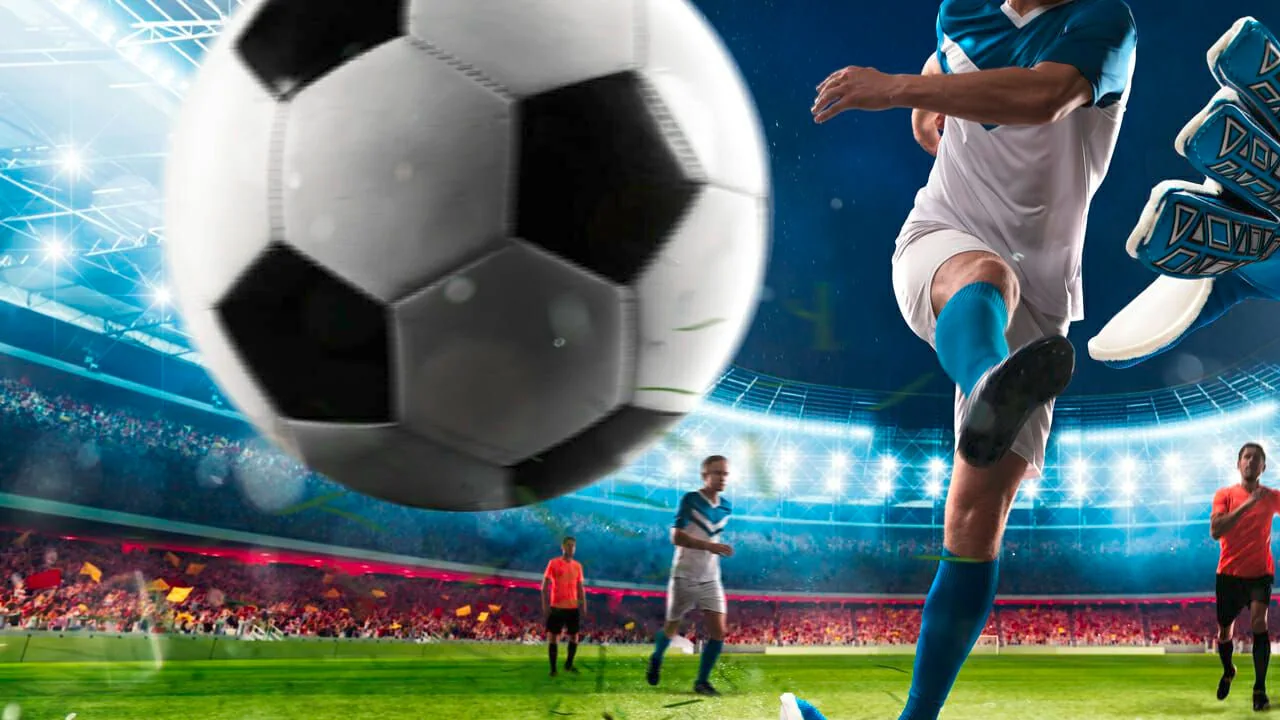Tampilan visual pertandingan olahraga untuk halaman olahraga VIOS4D